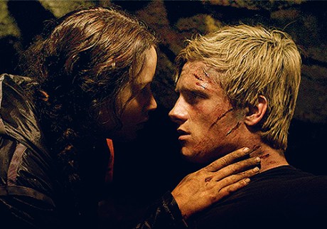 Peeta a Katniss