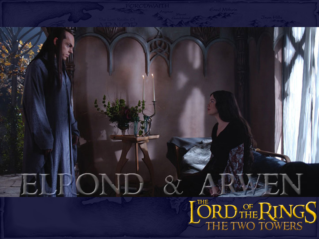 Elrond a arwen